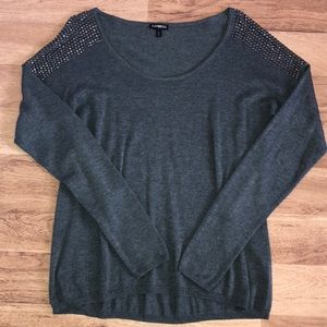 Express embellished sweater
